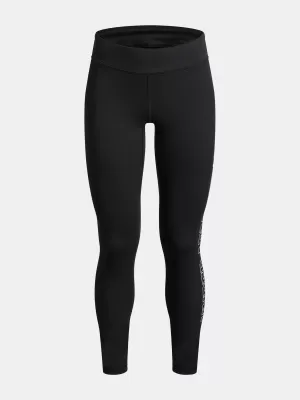 Jambiere pentru fete UNDER ARMOUR UA MOTION BRANDED LEGGING 6006028-003 NEGRU