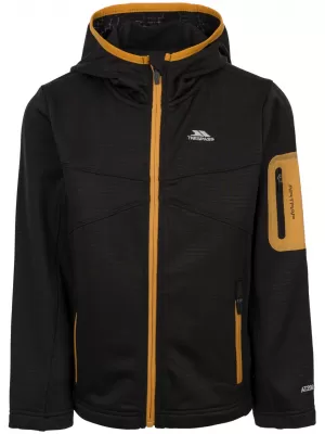 Hanorac fleece pentru copii TRESPASS TIMOROUS NEGRU
