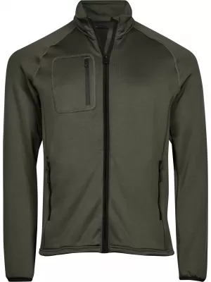Hanorac pentru bărbați TEE JAYS | TJ 9100 VERDE INTENS
