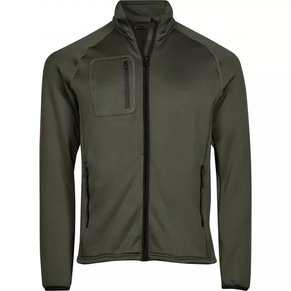  Hanorac pentru bărbați TEE JAYS | TJ 9100 VERDE INTENS 