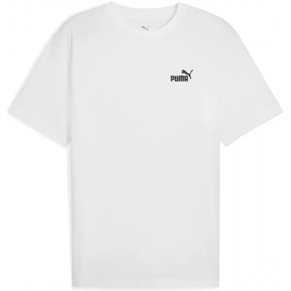 Cămaşă PUMA ESS RELAXED SMALL NO 1 LOGO TEE 68915302 PUMA ALB 