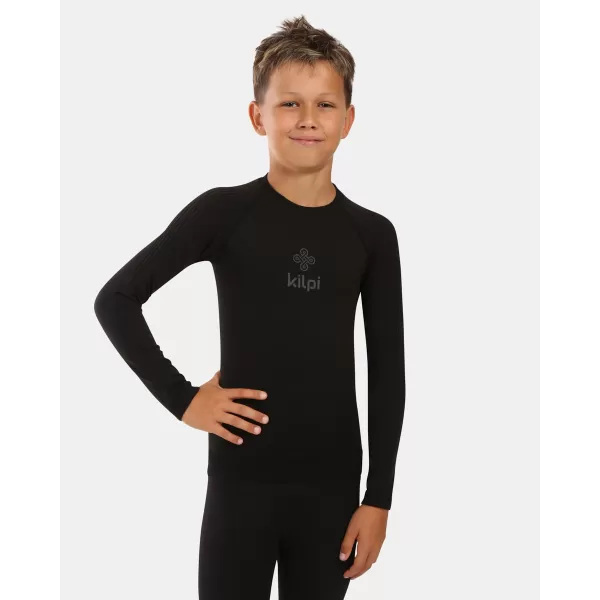  Tricou termic pentru baieti KILPI NATHAN-JB ZJ0501KI NEGRU 