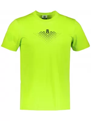 Tricou bărbătesc din bumbac ALTISPORT ALM148129 LĂMÂIE VERDE