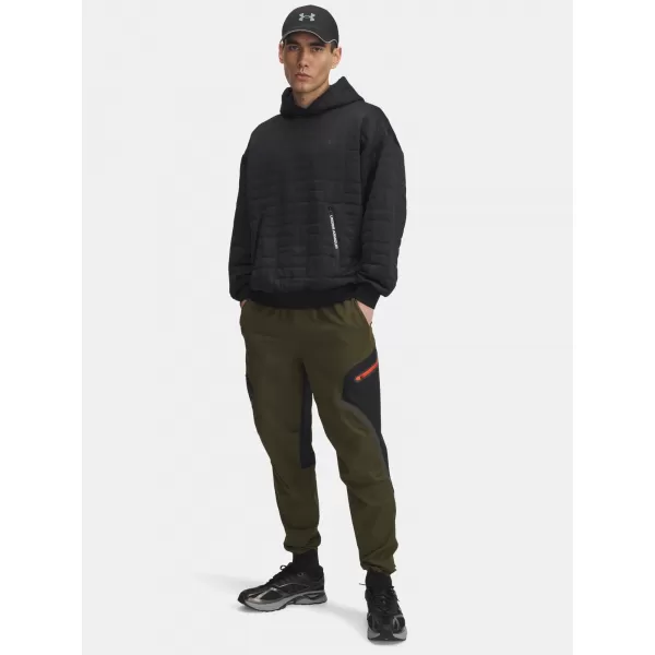  Pantaloni sport pentru bărbați UNDER ARMOUR UA UNSTOPPABLE CARGO PANT 1390256-308 VERDE 