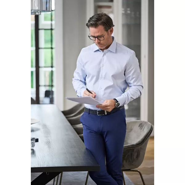  Cămașă pentru bărbați TEE JAYS | TJ 4021 ALBASTRU DESCHIS 