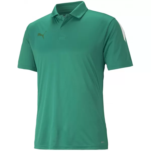  Cămașă Cu Guler PUMA TEAMLIGA SIDELINE POLO 65725705 PEPPER GREEN/ VERDE PIPER/ALB PUMA 