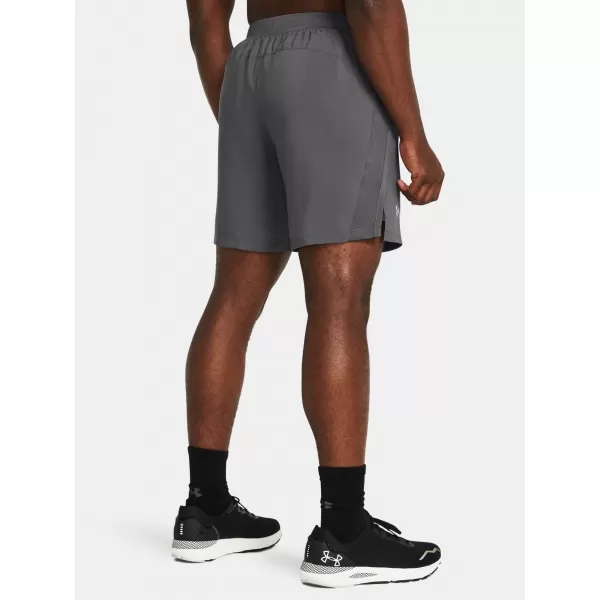  Pantaloni scurți pentru bărbați UNDER ARMOUR UA LAUNCH 7'' SHORTS 1382620-025 GRI 