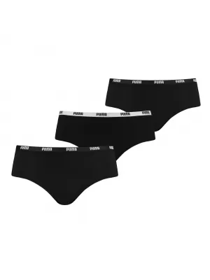 Chiloți PUMA HIPSTER 3P PACK 90759202 NEGRU