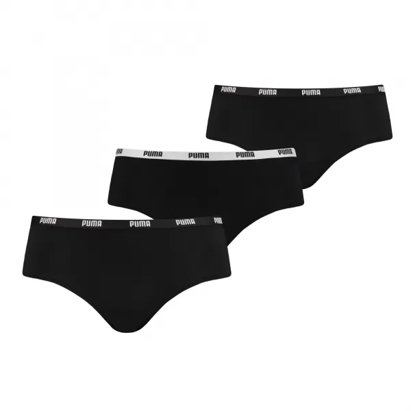  Chiloți PUMA HIPSTER 3P PACK 90759202 NEGRU 