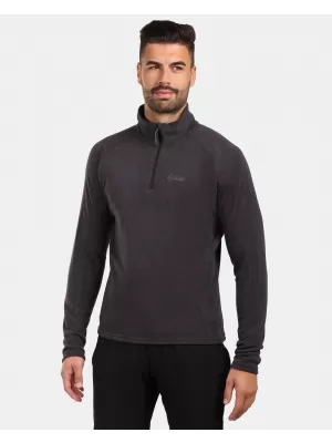 Hanorac pentru bărbați din fleece KILPI ALMERI-M ZM0209KI NEGRU