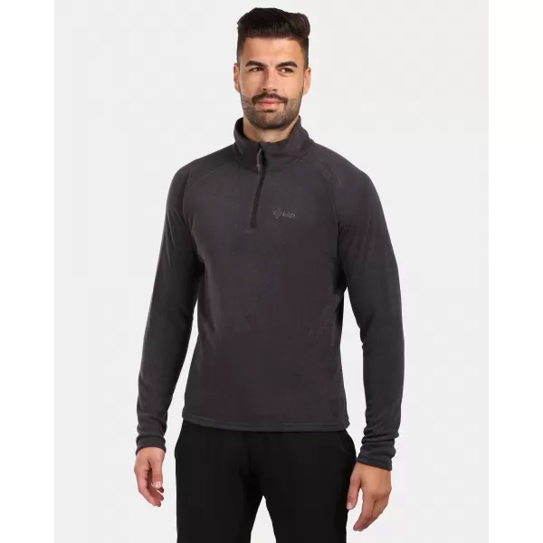  Hanorac pentru bărbați din fleece KILPI ALMERI-M ZM0209KI NEGRU 