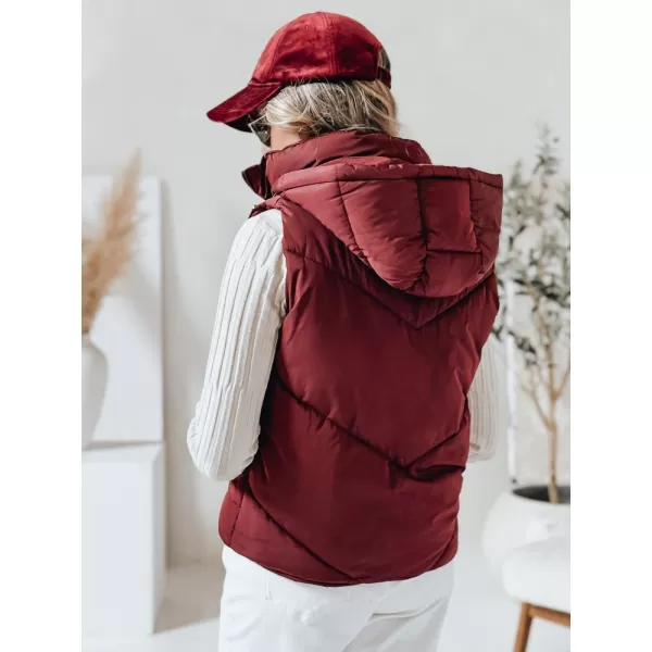  Geacă pentru doamne DSTREET TY4976 CLARET 