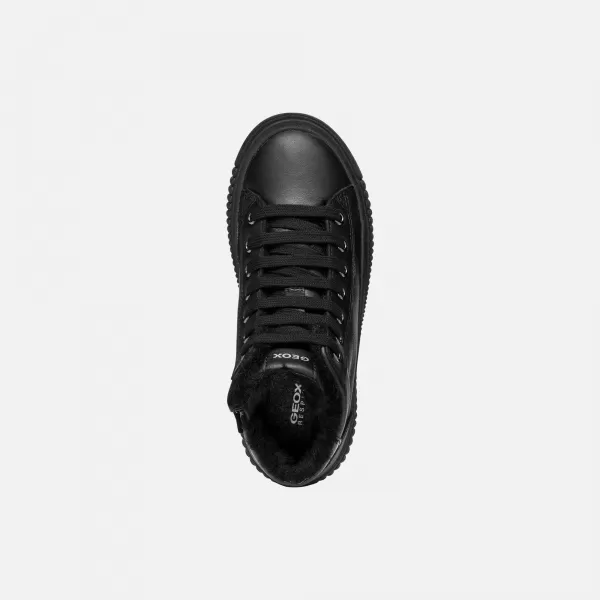  Adidași pentru fete GEOX LAQUINNY J46M3G00085C9999 NEGRU 