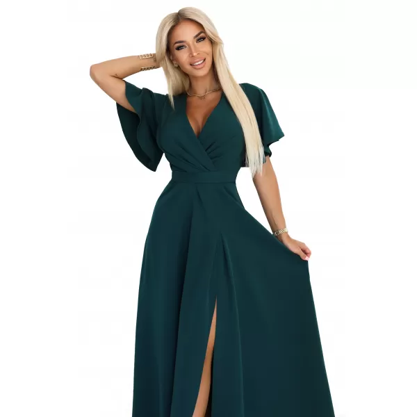 Rochie NUMOCO JENNIFER 581-8 VERDE STICLA 