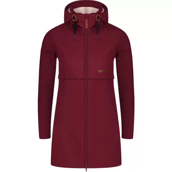  Palton softshell pentru femei NORDBLANC NBWSL8276 BURGUNDIA 