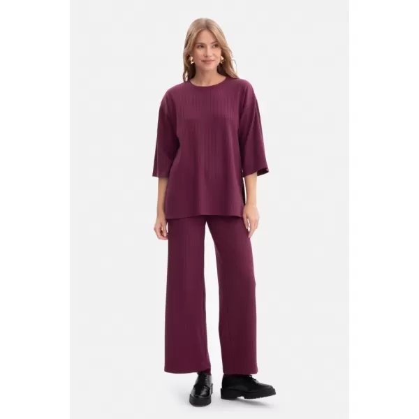  Pantaloni de dama BEWEAR B300 PRUNĂ 