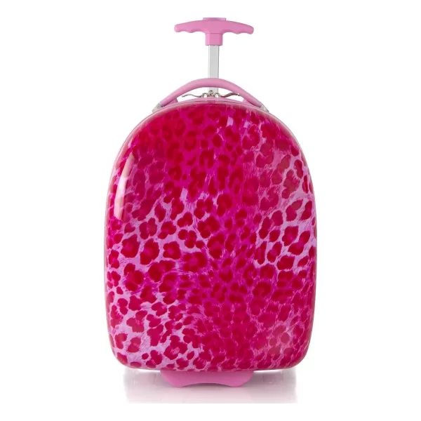  Valiză HEYS KIDS PINK LEOPARD LEOPARD ROZ 