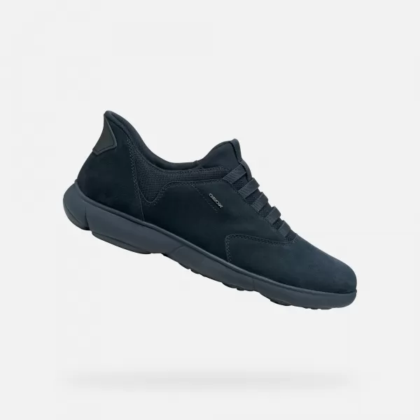  Adidași pentru bărbați GEOX NEBULA 2.0 PLUS G011505 ALBASTRU ÎNCHIS 