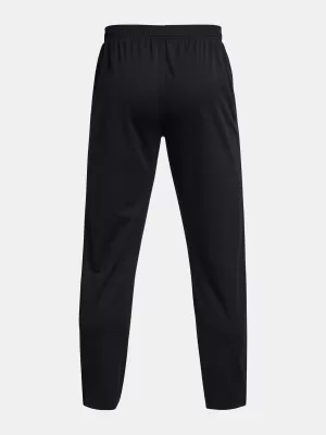 Pantaloni sport pentru bărbați UNDER ARMOUR UA M'S CH. PIQUE PANT 1382602-001 NEGRU