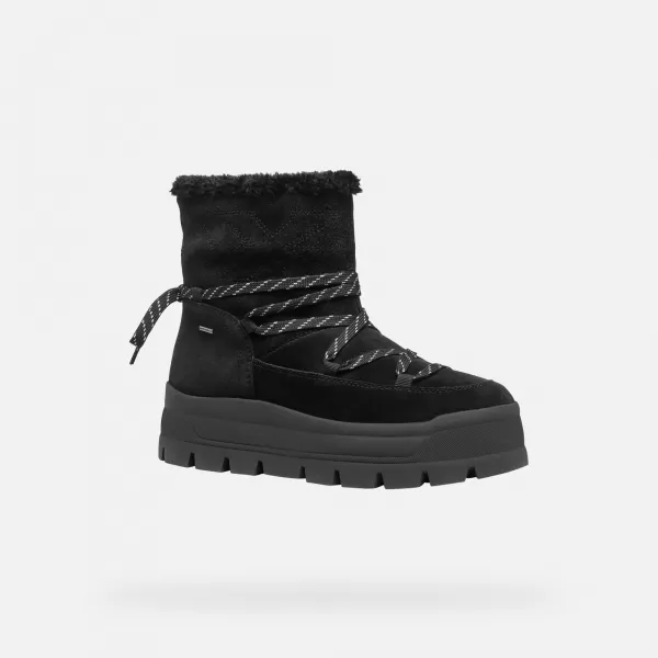  Pantofi de dama GEOX SPHERICA EC7.1 A G004517 NEGRU 