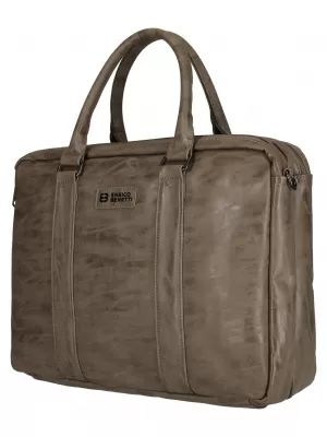 Sac ENRICO BENETTI ROTTERDAM 15 NOTEBOOK BAG TAUP MEDIU