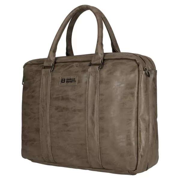  Sac ENRICO BENETTI ROTTERDAM 15 NOTEBOOK BAG TAUP MEDIU 