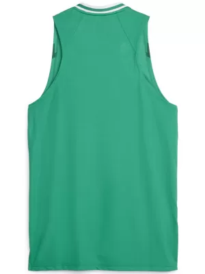 Jersey pentru bărbați PUMA HOOPS TEAM GAME JERSEY 67662806 PEPPER VERDE