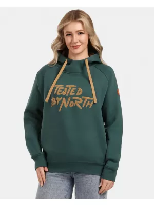 Hanorac de dama KILPI NEA-W ZL0215KI VERDE ÎNCHIS