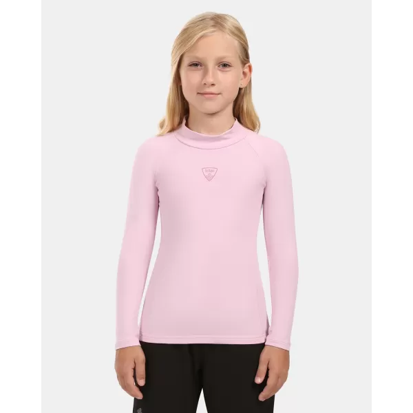  Tricou termic pentru copii KILPI WILLIE-J ZJ0503KI ROZ DESCHIS 