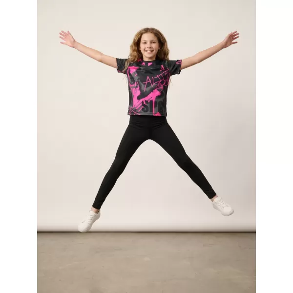  Premium funcțional pentru copii ALTISPORT VOJ/ALK076TR01 BLACK/FLUO PINK 