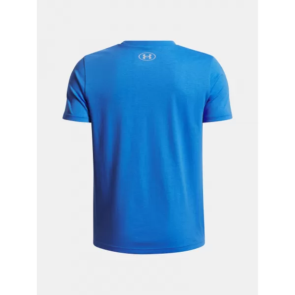  Tricou băieți UNDER ARMOUR UA B LOGO WORDMARK SS ALBASTRU 
