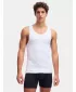 Maiou bărbătesc UNDER ARMOUR M UA PERF COTTON TANK-2PK 6007622-100 ALB