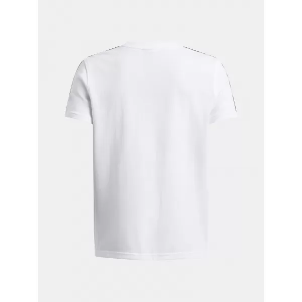  Tricou băieți UNDER ARMOUR UA B ICON TAPED SS 6001583-100 ALB 