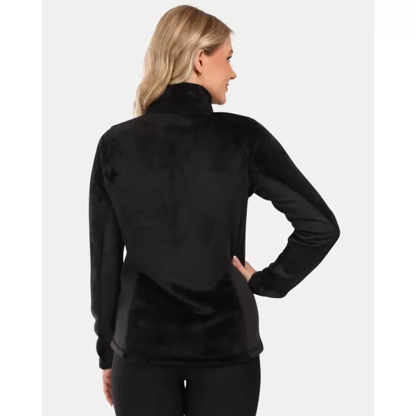  Hanorac de damă din fleece KILPI SKATHI-W ZL0206KI NEGRU 