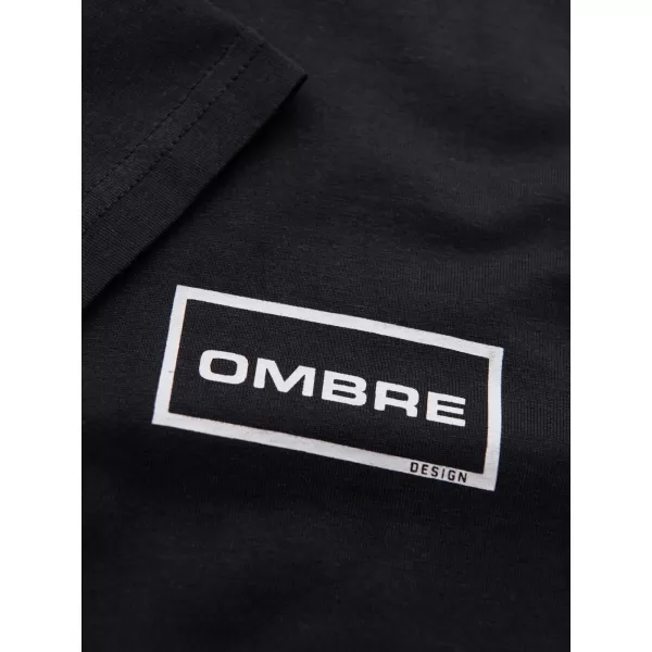  Cămaşă OMBRE OM-TSPT-0231 NEGRU 