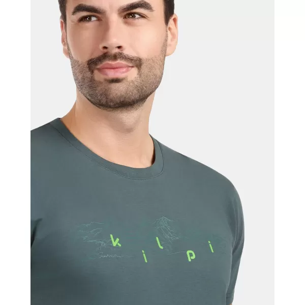  Tricou pentru bărbați KILPI SPACER-M ZM0305KI VERDE ÎNCHIS 