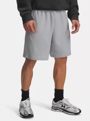 Pantaloni scurți pentru bărbați UNDER ARMOUR UA RIVAL WAFFLE SHORT 1383107-011 GRI