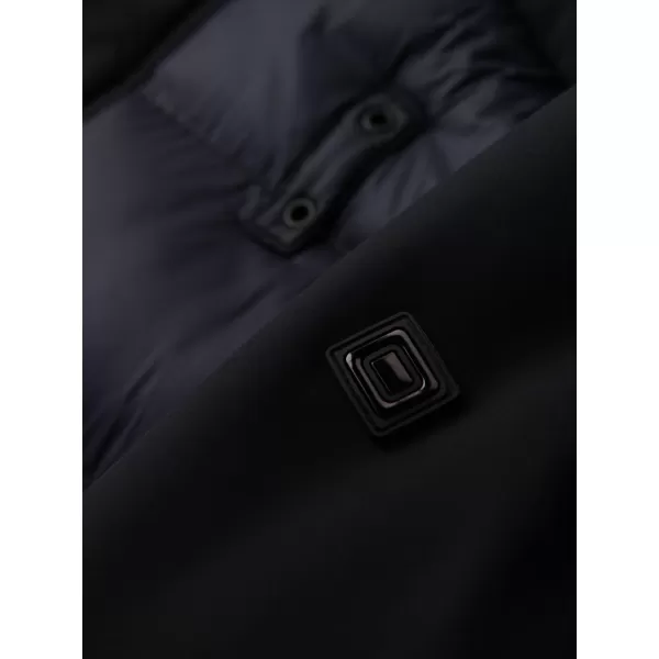  Palton pentru bărbați OMBRE OM-JALJ-0308 NEGRU 