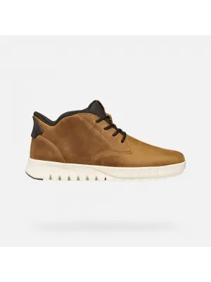 Pantofi pentru bărbați GEOX FLEXTRIDE PLUS G011460 MARO DESCHIS