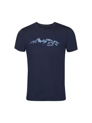 Cămașa funcțională a bărbaților ALPINE PRO LYOR ALBASTRU