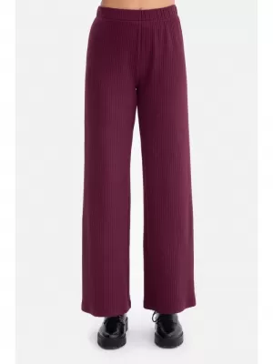 Pantaloni de dama BEWEAR B300 PRUNĂ