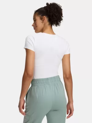 Tricou pentru femei UNDER ARMOUR MERIDIAN CORE SS 6000341-100 ALB