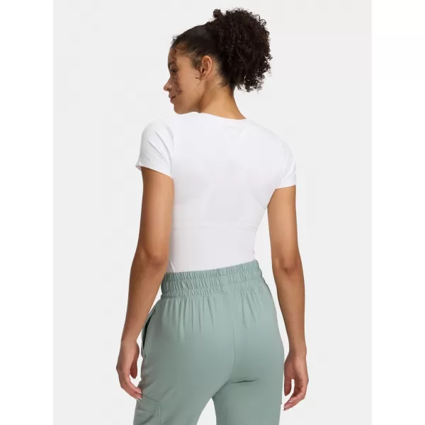  Tricou pentru femei UNDER ARMOUR MERIDIAN CORE SS 6000341-100 ALB 