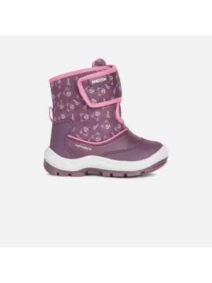 Botine pentru fete GEOX FLANFIL ABX ROZ