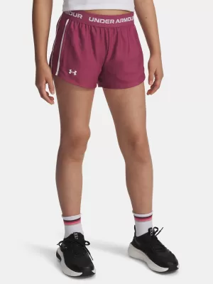 Pantaloni scurți pentru fete UNDER ARMOUR G TECH PLAY UP SHORT 1390075-659 ROŞU