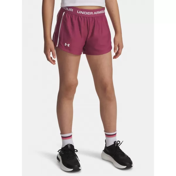  Pantaloni scurți pentru fete UNDER ARMOUR G TECH PLAY UP SHORT 1390075-659 ROŞU 