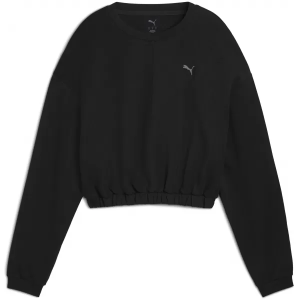  Panoul pentru doamne PUMA W CLOUDSPUN CREW 52746101 PUMA NEGRU 