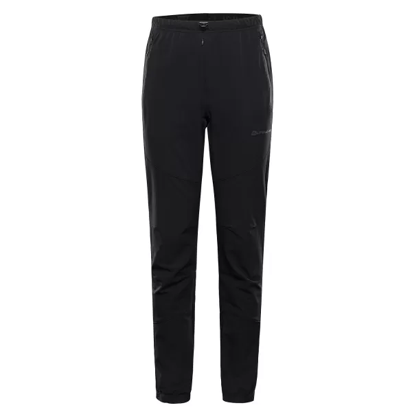 Pantaloni softshell pentru bărbați ALPINE PRO HURF 2 NEGRU 