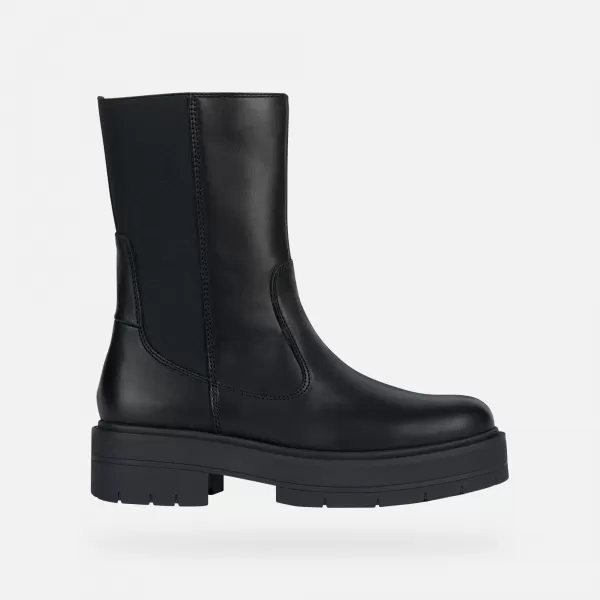  Botine de dama GEOX SPHERICA EC7 NEGRU 