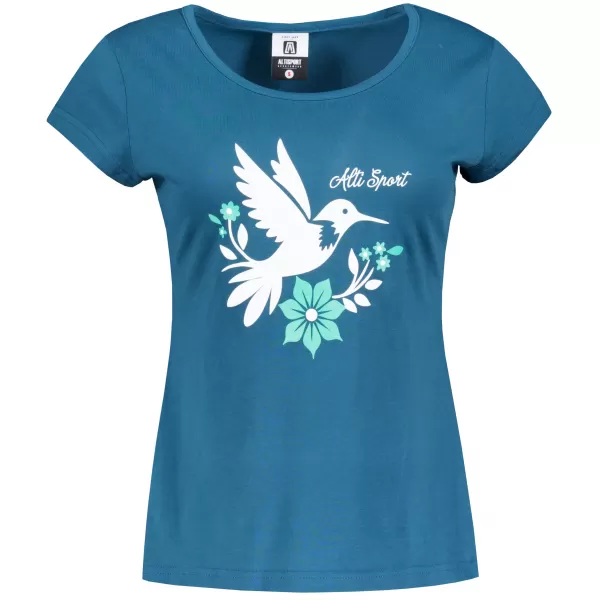  Tricou pentru femei cu mâneci scurte ALTISPORT ALW192122 KEROSEN 